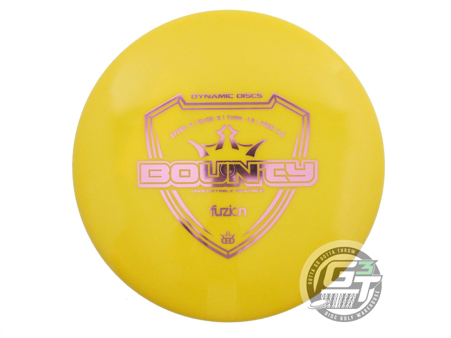 Dynamic Discs Fuzion Bounty Midrange Golf Disc (Individually Listed)