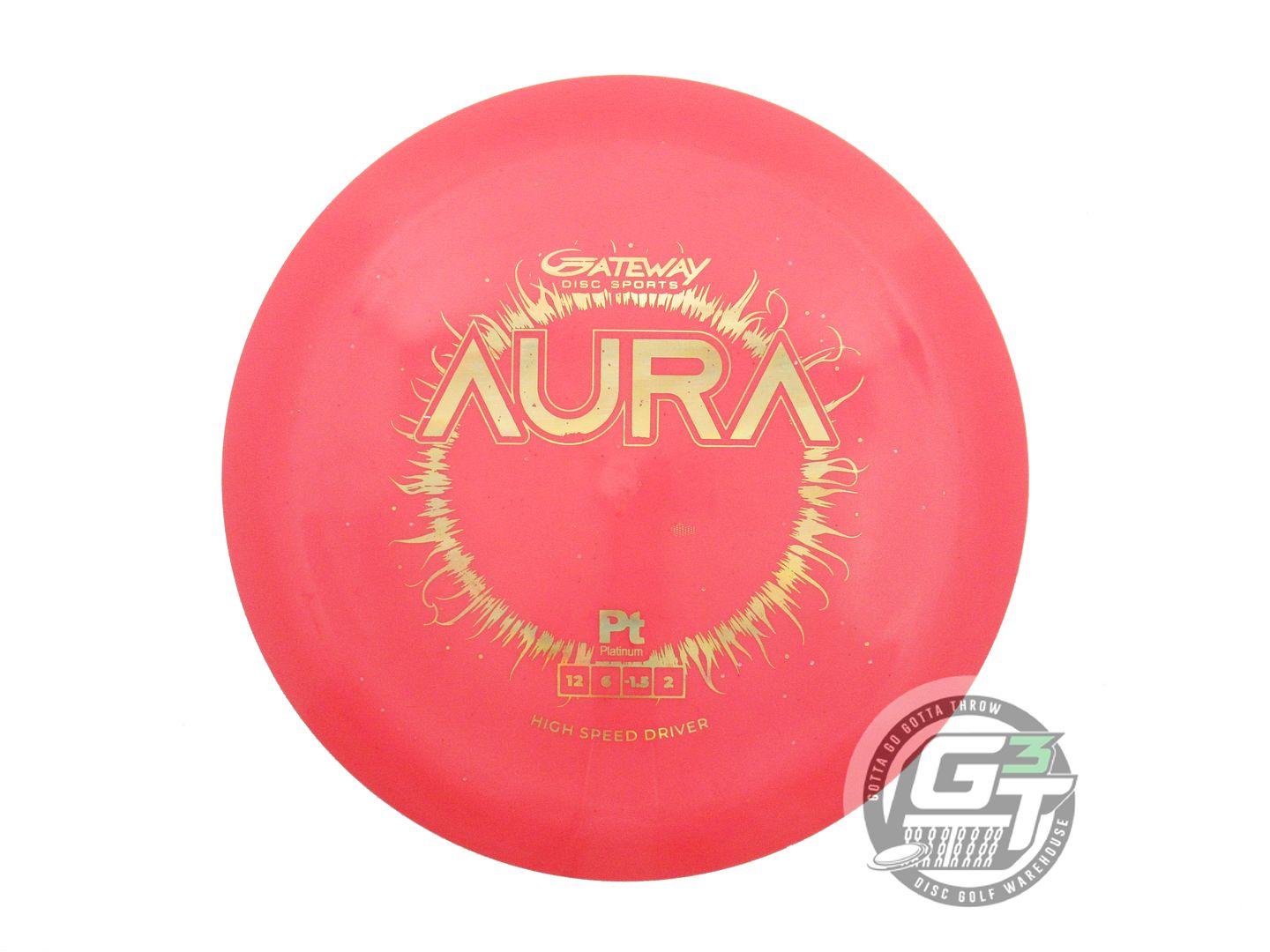 Gateway Platinum Aura Distance Driver Golf Disc (Individually Listed)