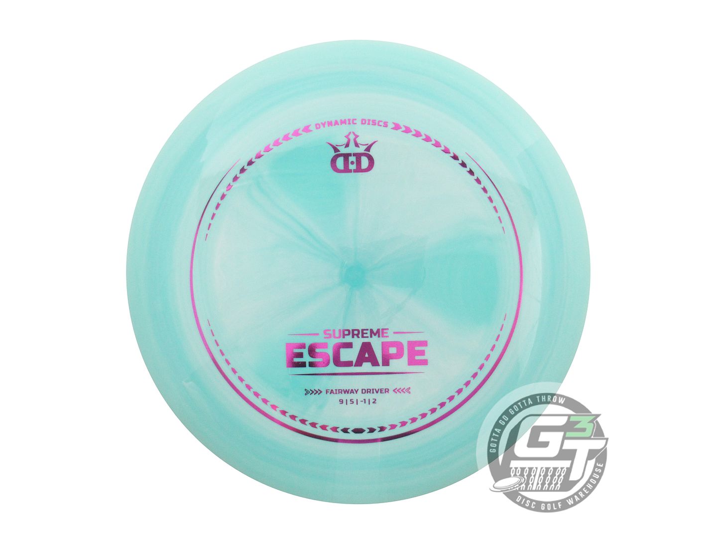 Dynamic Discs Supreme Escape Fairway Driver Golf Disc (Individually Listed)
