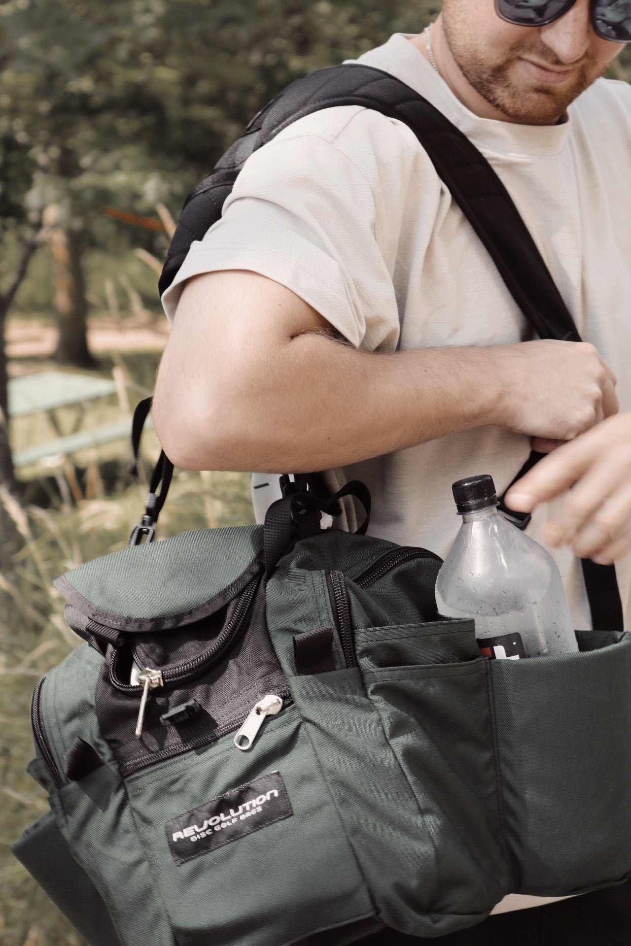 Revolution Mini Deluxe V3 Disc Golf Bag - Rust