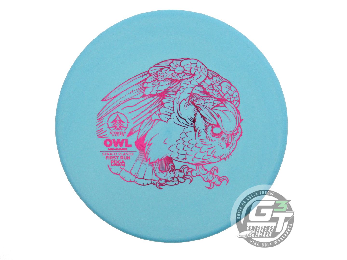 Stokely First Run Strato Owl Midrange Golf Disc (Individually Listed)