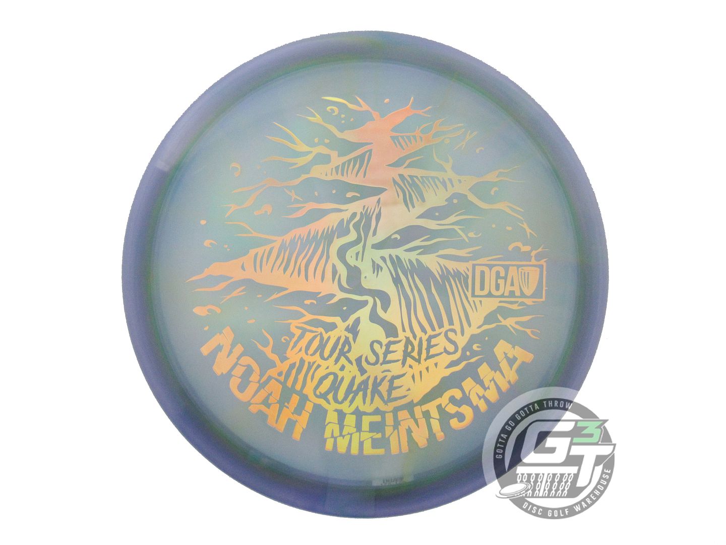 DGA Limited Edition 2023 Tour Series Noah Meintsma Swirl Tour Series Quake Midrange Golf Disc (Individually Listed)