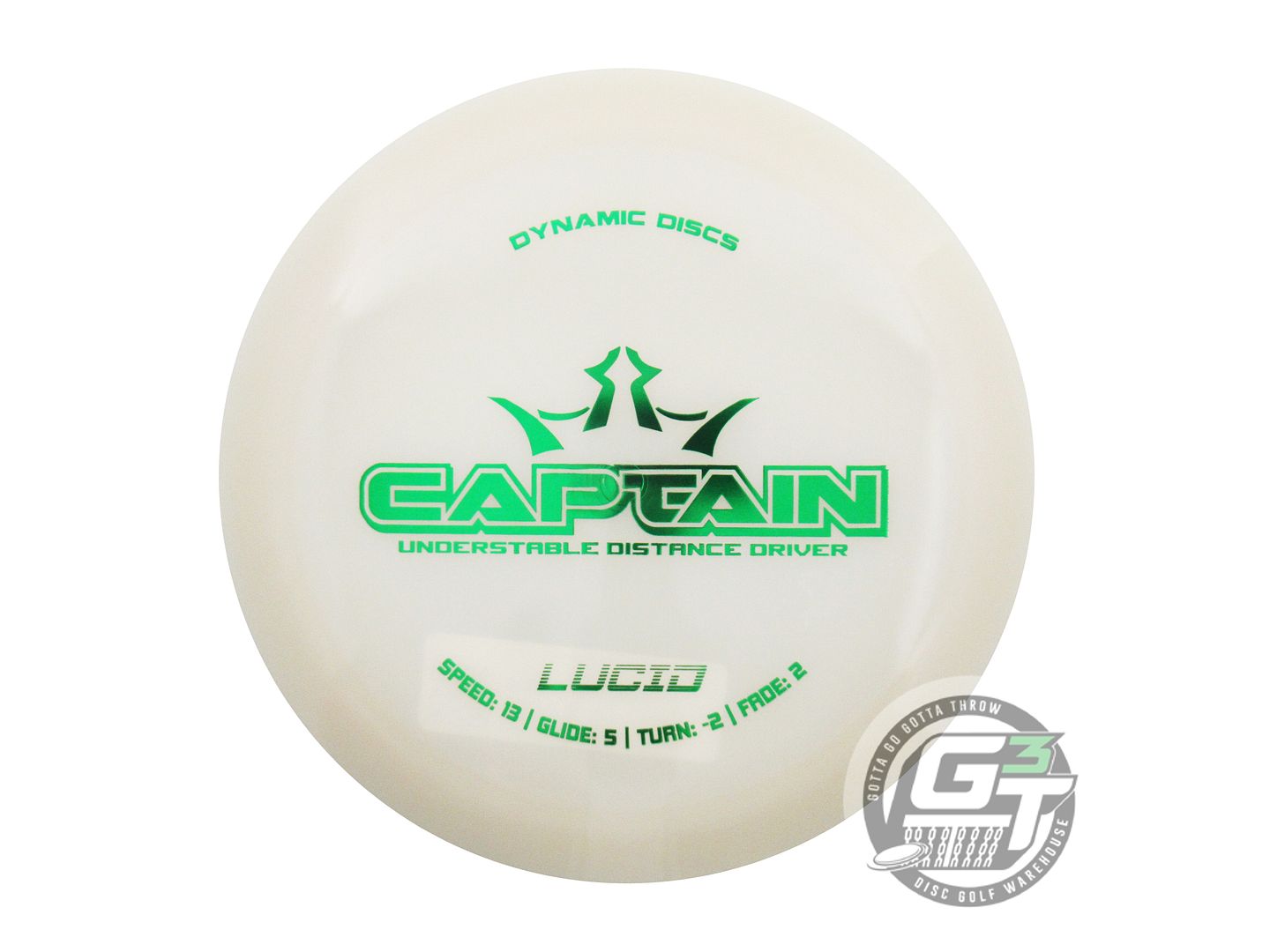 Dynamic Discs Lucid Captain Distance Driver Golf Disc (Individually Listed)