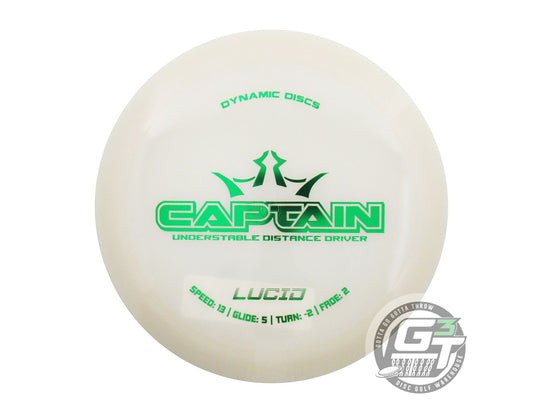 Dynamic Discs Lucid Captain Distance Driver Golf Disc (Individually Listed)