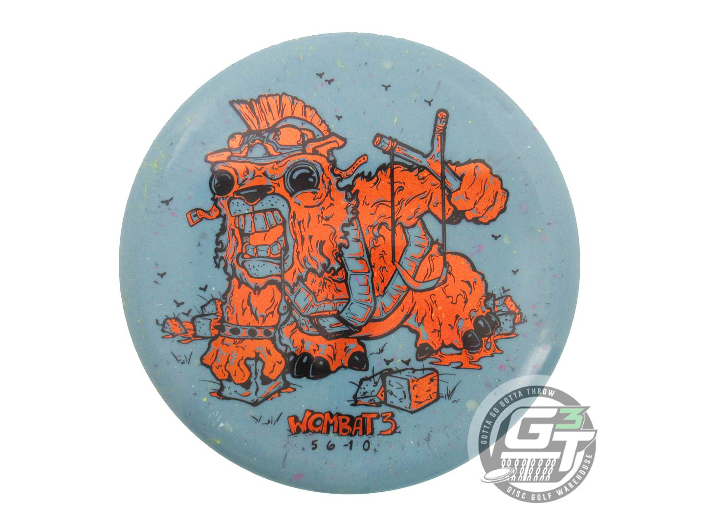 Innova Limited Edition Unhinged Stamp Splatter Star Wombat3 Midrange Golf Disc (Individually Listed)