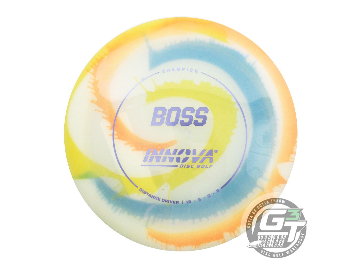Innova I-Dye Champion Boss Distance Driver Golf Disc (Individually Listed)