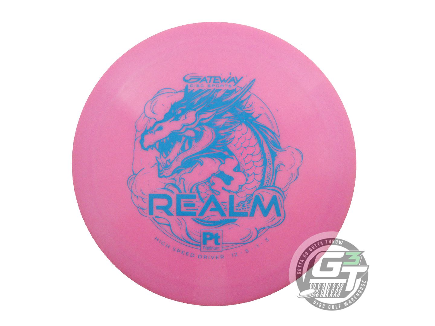 Gateway Platinum Realm Distance Driver Golf Disc (Individually Listed)