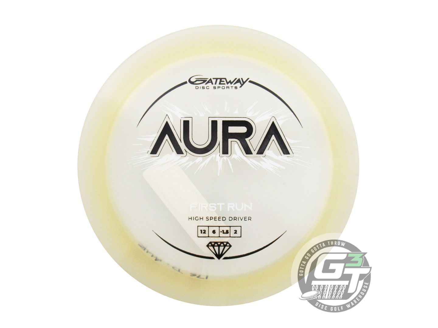 Gateway First Run Diamond Aura Distance Driver Golf Disc (Individually Listed)