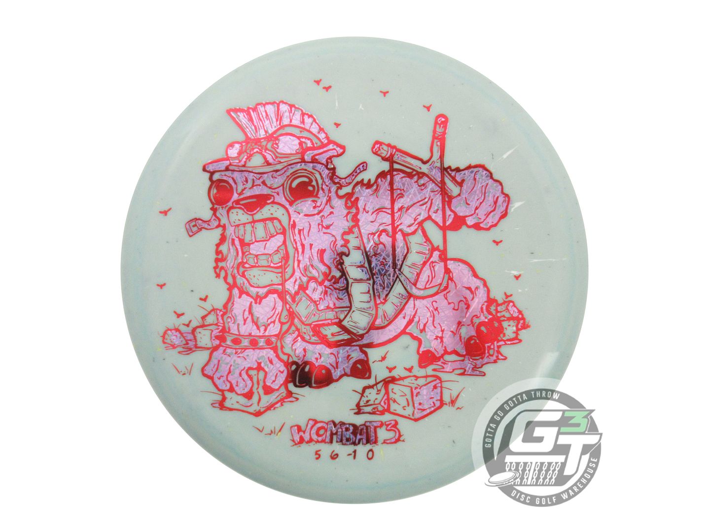 Innova Limited Edition Unhinged Stamp Splatter Star Wombat3 Midrange Golf Disc (Individually Listed)