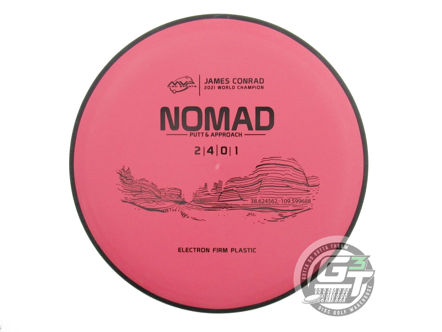 MVP Electron Firm Nomad [James Conrad 1X] Putter Golf Disc (Individually Listed)