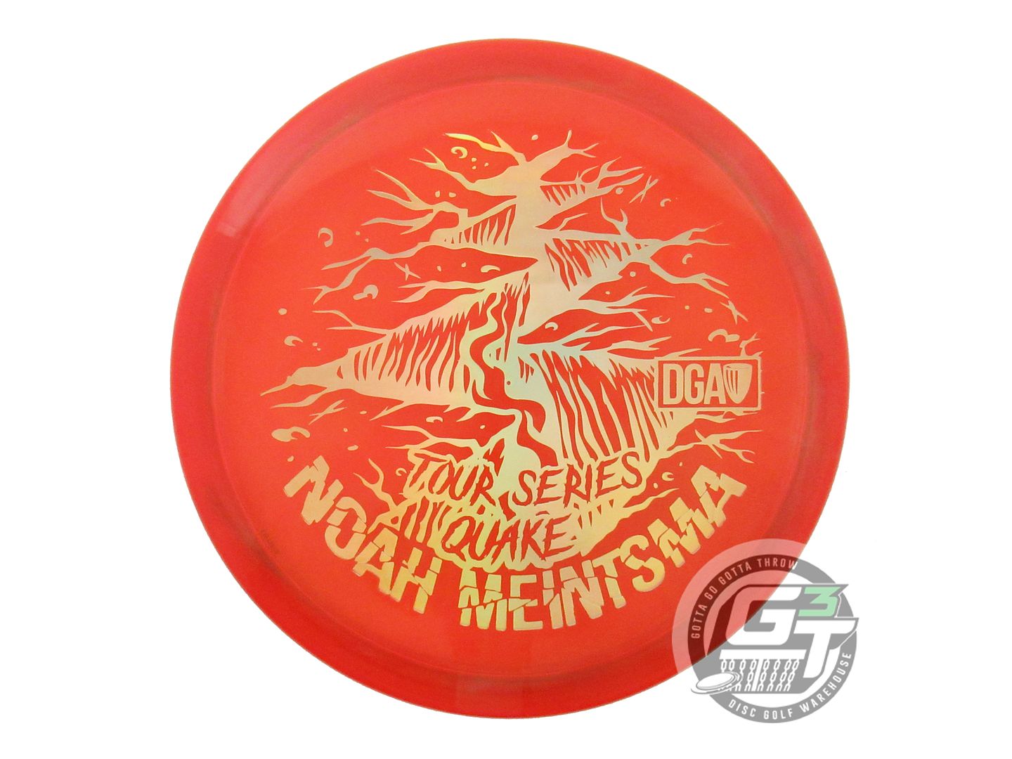 DGA Limited Edition 2023 Tour Series Noah Meintsma Swirl Tour Series Quake Midrange Golf Disc (Individually Listed)