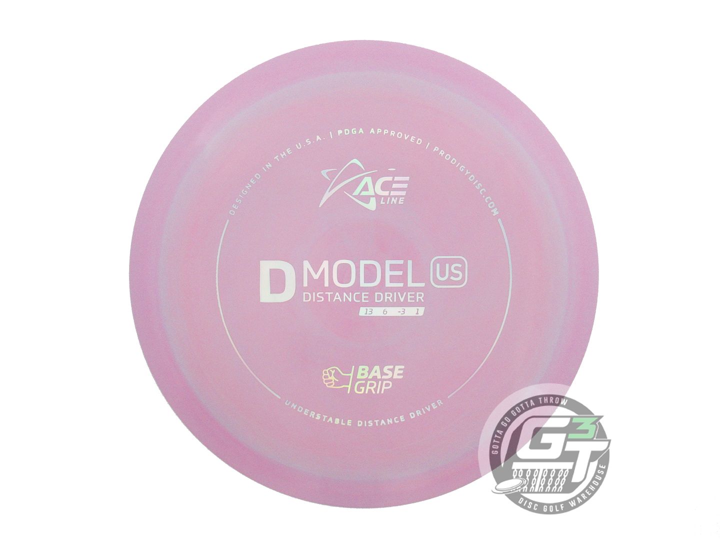 Prodigy Ace Line Base Grip D Model US Distance Driver Golf Disc (Individually Listed)