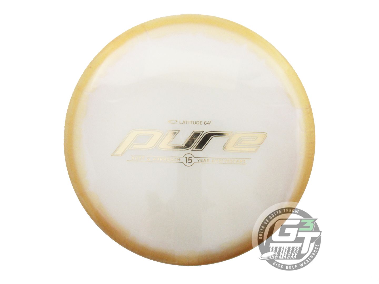 Latitude 64 Limited Edition 15th Anniversary Opto Ice Orbit Pure Putter Golf Disc (Individually Listed)
