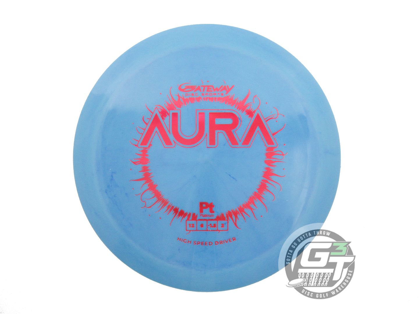 Gateway Platinum Aura Distance Driver Golf Disc (Individually Listed)