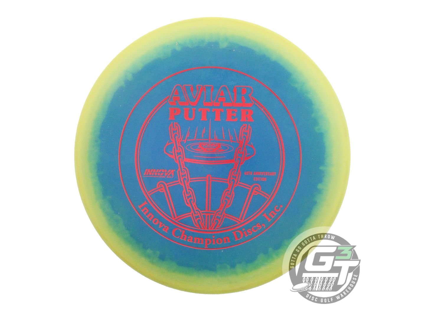 Innova Limited Edition 40th Anniversary Halo Nexus Aviar Putter Golf Disc (Individually Listed)