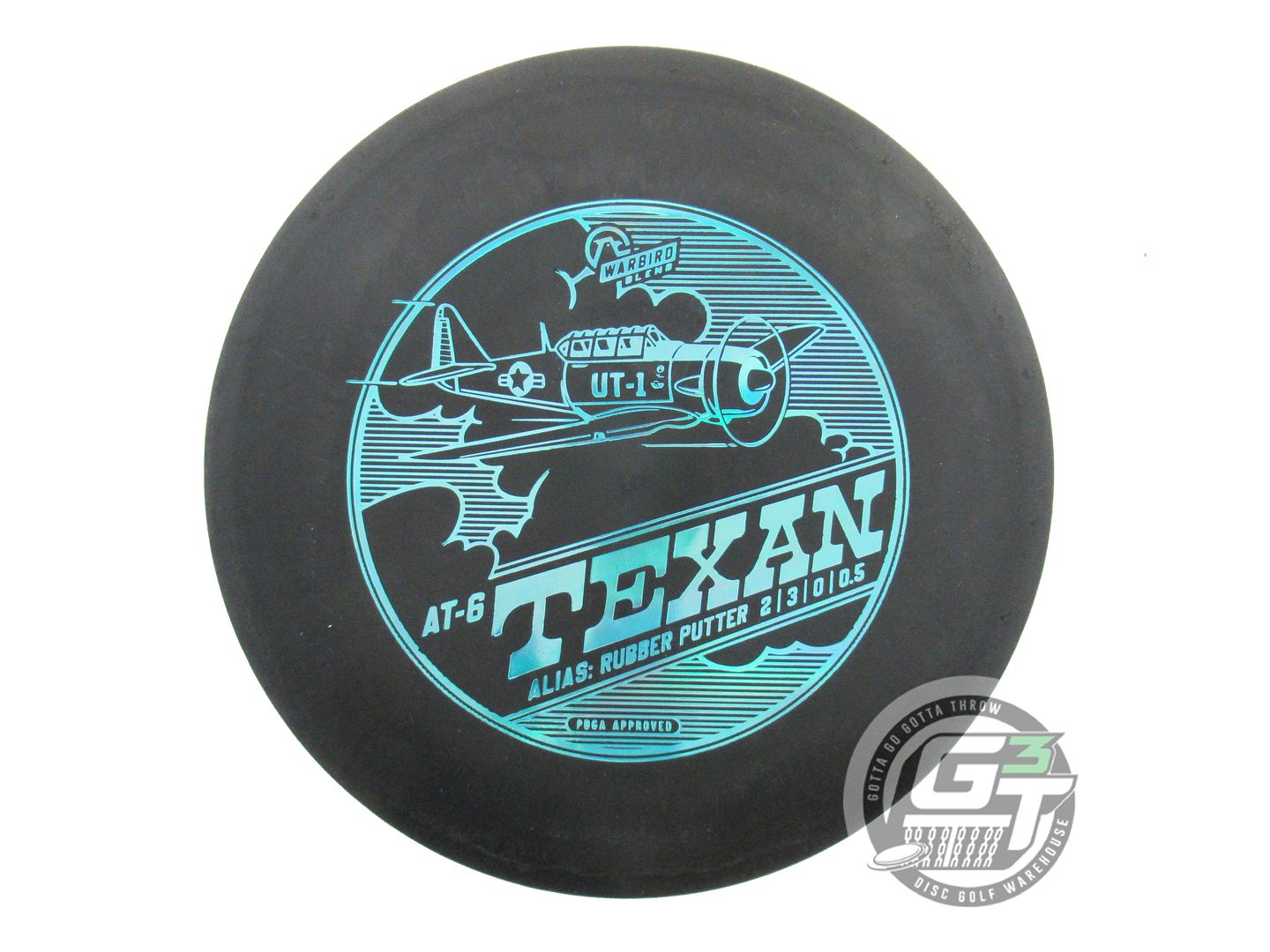 Lightning Warbird AT-6 Rubber Putter Golf Disc (Individually Listed)