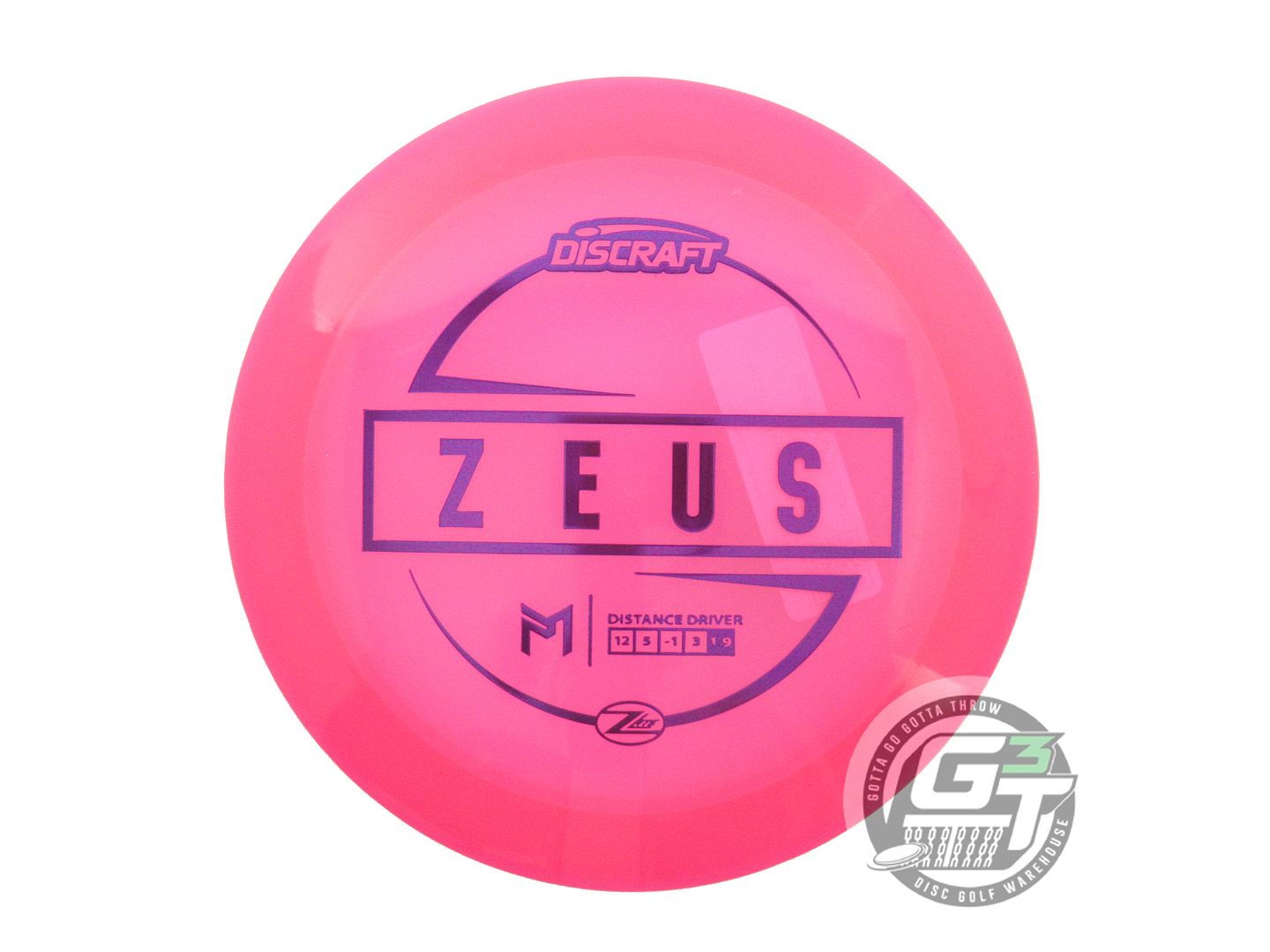 Discraft Paul McBeth Signature Z Lite Zeus Distance Driver Golf Disc (Individually Listed)