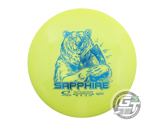 Latitude 64 Moonshine Glow Opto Sapphire Distance Driver Golf Disc (Individually Listed)