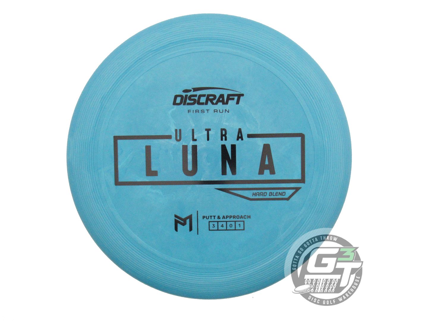 Discraft Limited Edition First Run Paul McBeth Signature Putter Line UltraLuna Putter Golf Disc (Individually Listed)