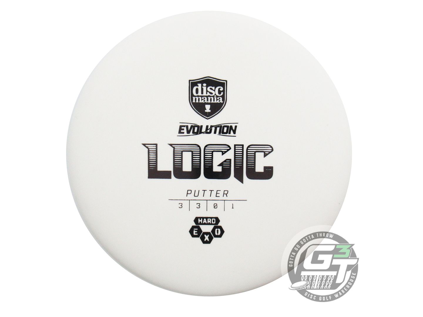 Discmania Evolution Exo Hard Logic Putter Golf Disc (Individually Listed)