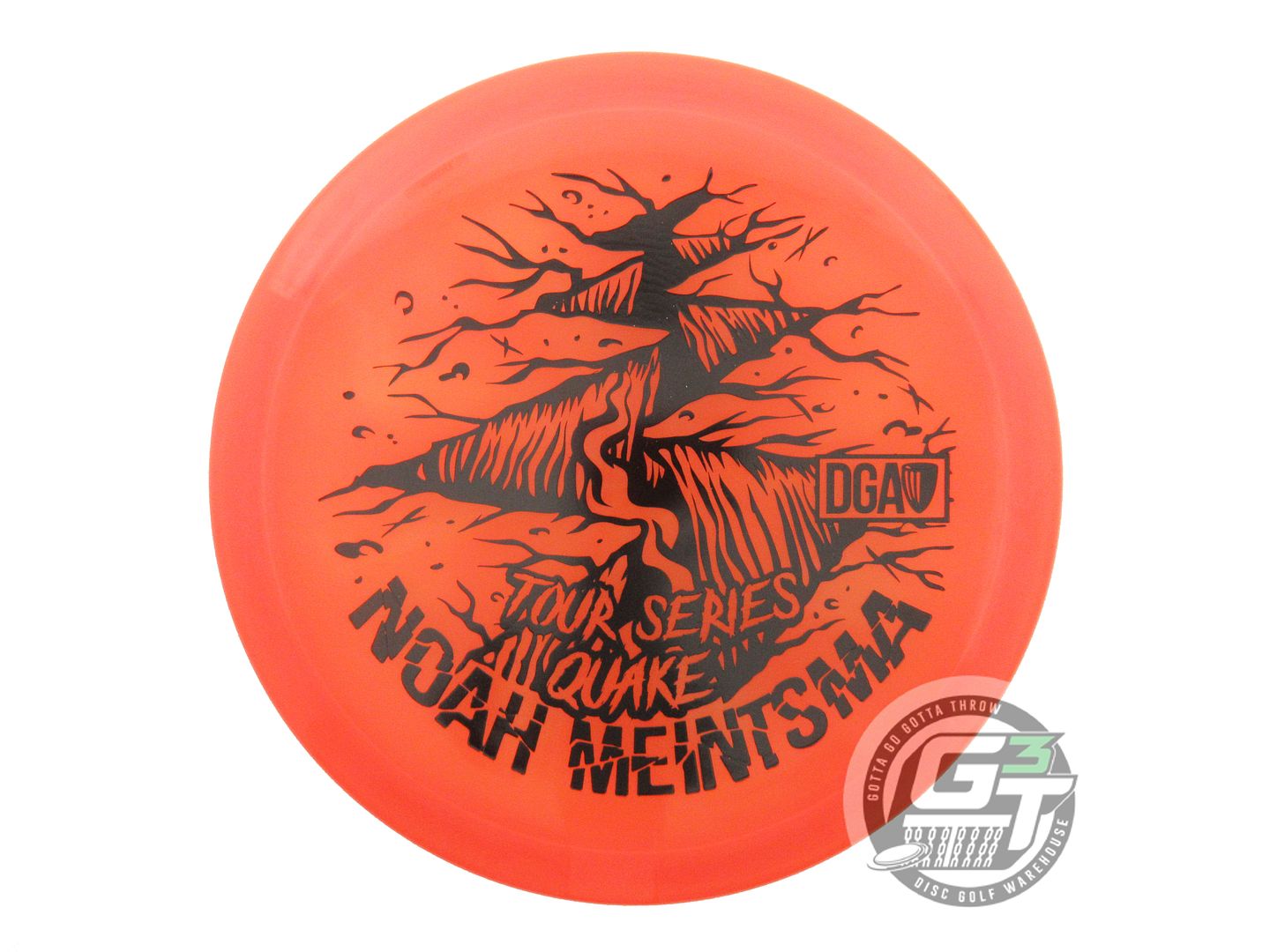 DGA Limited Edition 2023 Tour Series Noah Meintsma Swirl Tour Series Quake Midrange Golf Disc (Individually Listed)