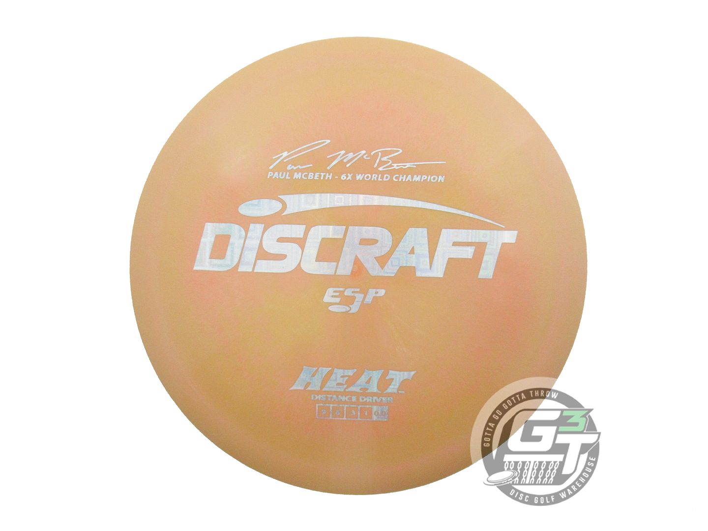Discraft ESP Heat [Paul McBeth 6X] Distance Driver Golf Disc (Individually Listed)