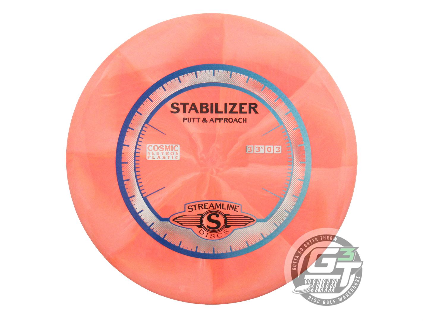 Streamline Cosmic Neutron Stabilizer Putter Golf Disc (Individually Listed)