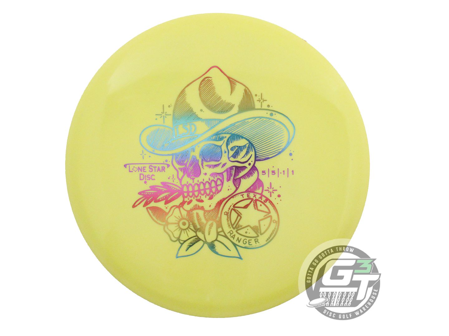 Lone Star Artist Series Bravo Texas Ranger Midrange Golf Disc (Individually Listed)