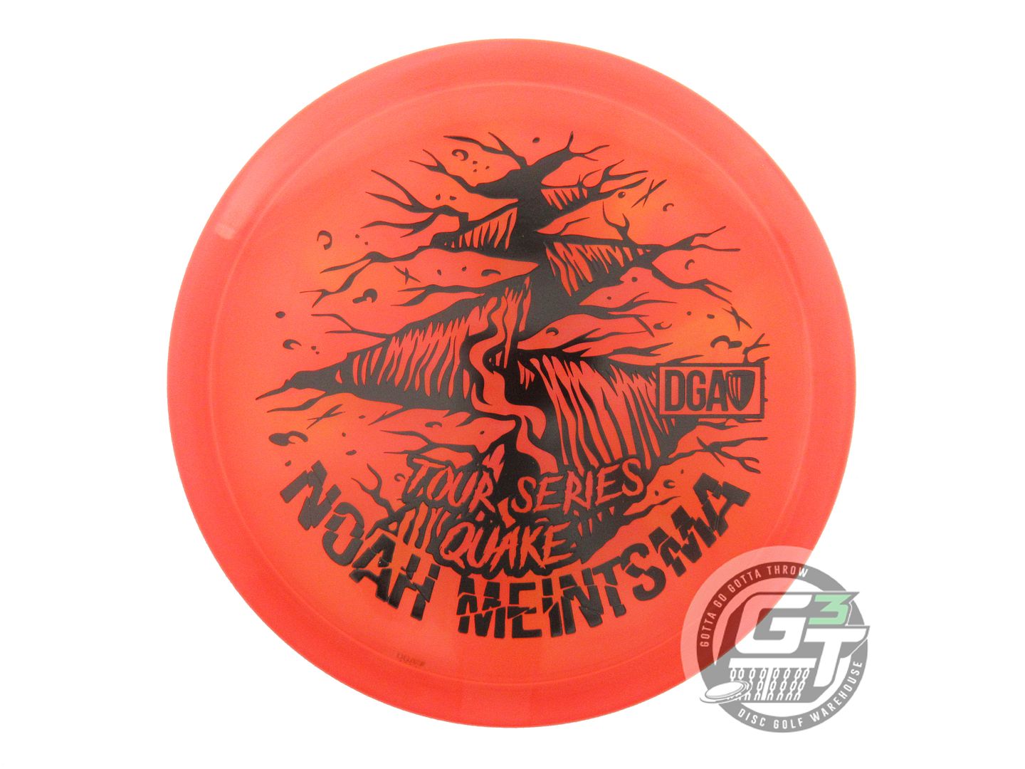 DGA Limited Edition 2023 Tour Series Noah Meintsma Swirl Tour Series Quake Midrange Golf Disc (Individually Listed)