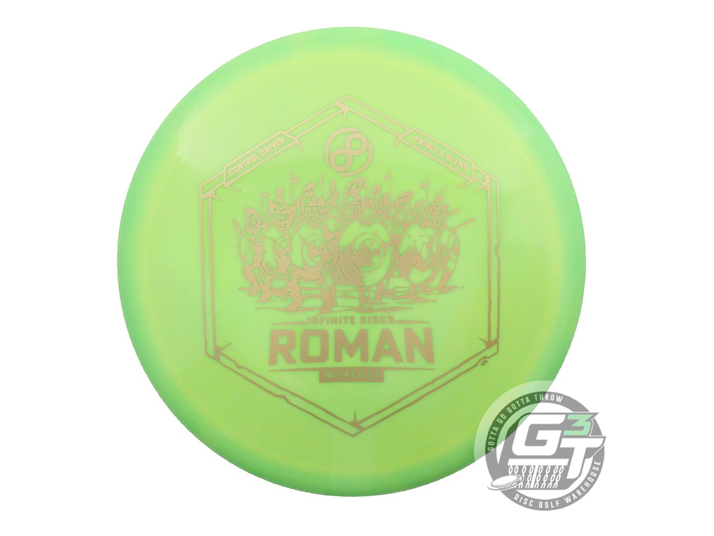Infinite Discs Swirly S-Blend Roman Fairway Driver Golf Disc (Individually Listed)