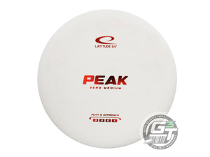 Latitude 64 Zero Line Medium Peak Putter Golf Disc (Individually Listed)