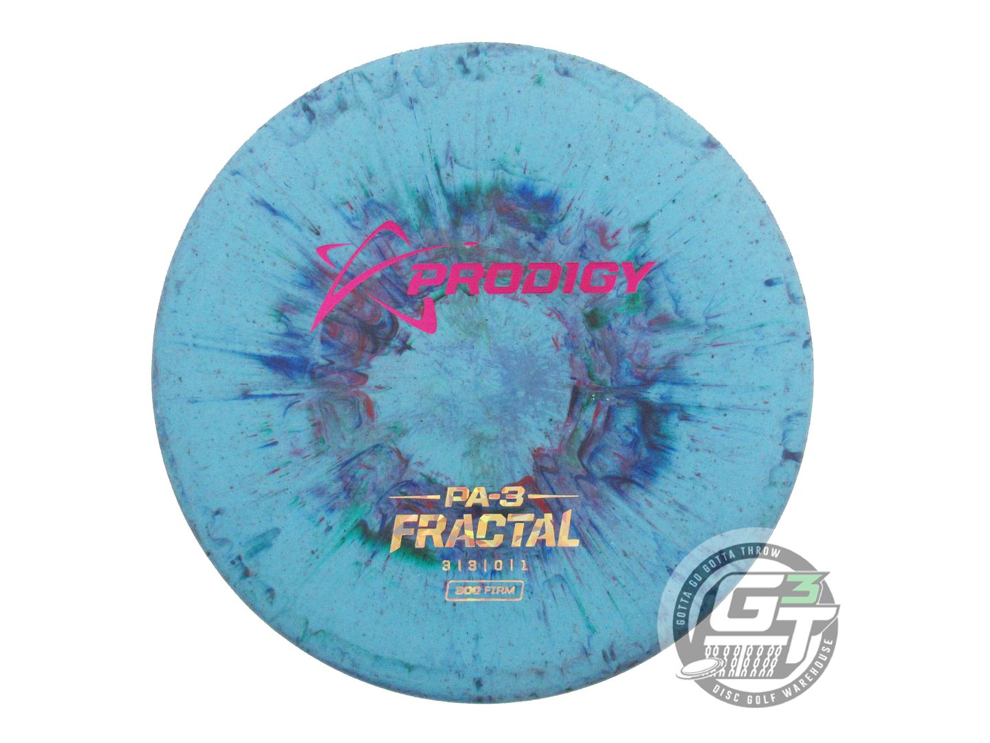 Prodigy 300 Firm Fractal PA3 Putter Golf Disc (Individually Listed)