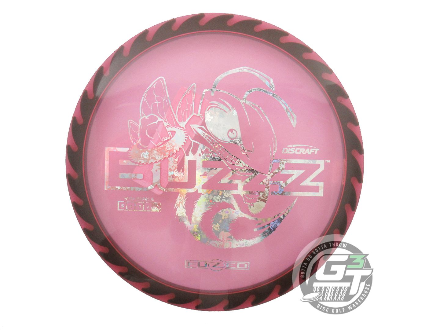 Discraft Fuzed Line Buzzz w/ Saw Pattern Midrange Golf Disc (Individually Listed)