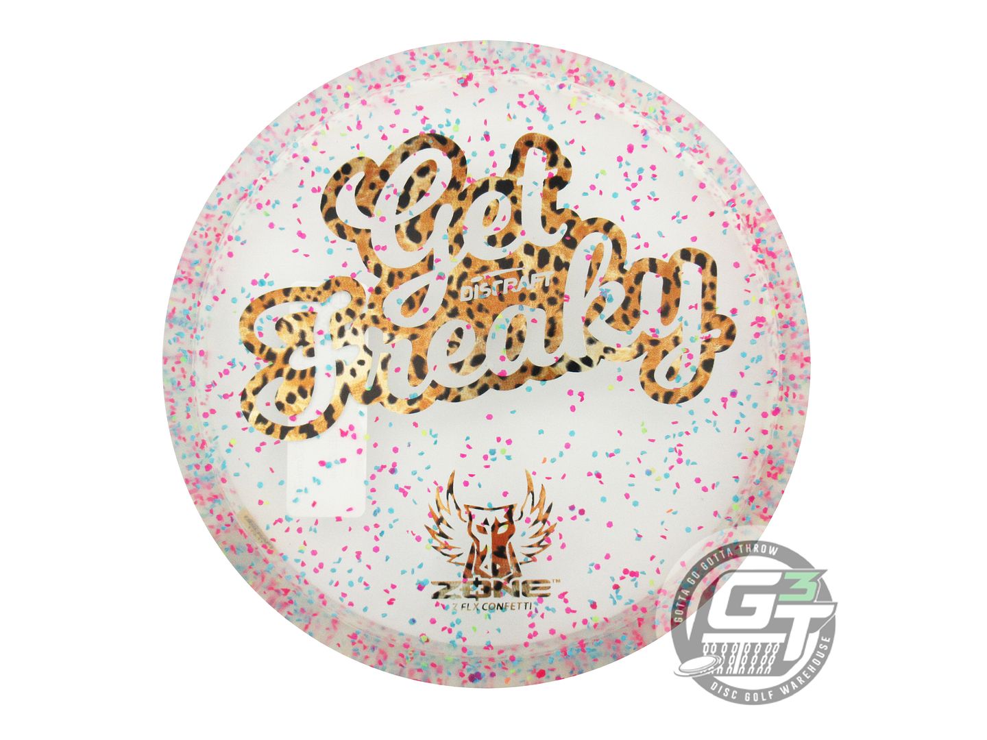 Discraft Limited Edition Brodie Smith Get Freaky Confetti Z FLX Zone Putter Golf Disc (Individually Listed)