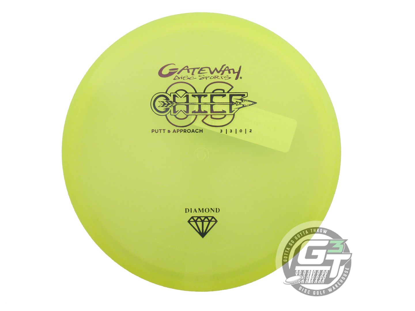 Gateway Diamond Chief OS Putter Golf Disc (Individually Listed)