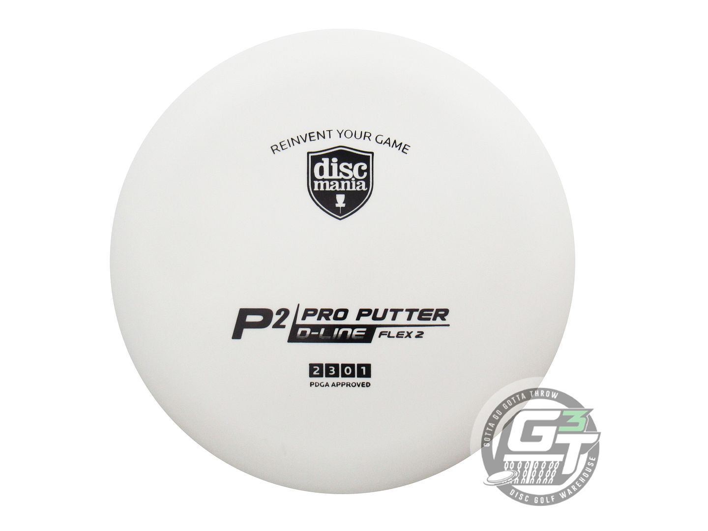 Discmania Originals D-Line Flex 2 P2 Pro Putter Golf Disc (Individually Listed)