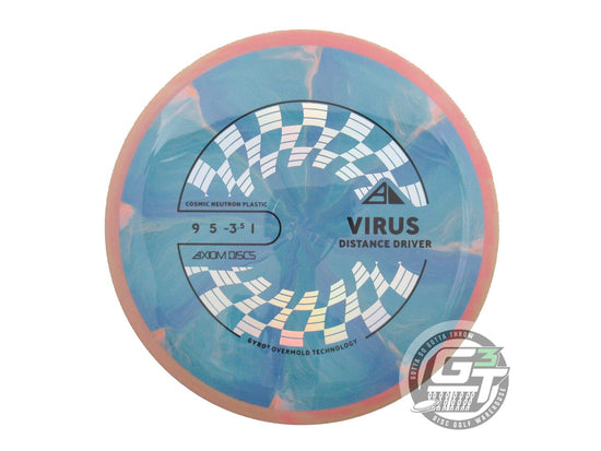 Axiom Cosmic Neutron Virus Distance Driver Golf Disc (Individually Listed)