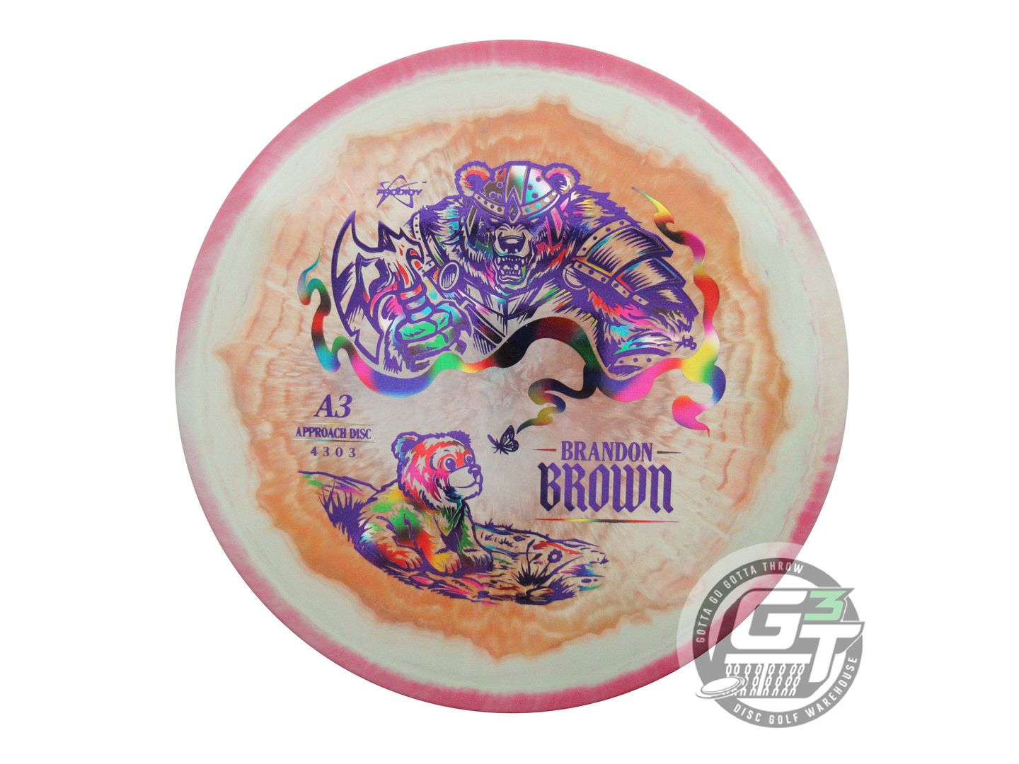 Prodigy Limited Edition 2026 Signature Series Brandon Brown 500 Spectrum A3 Approach Midrange Golf Disc (Individually Listed)