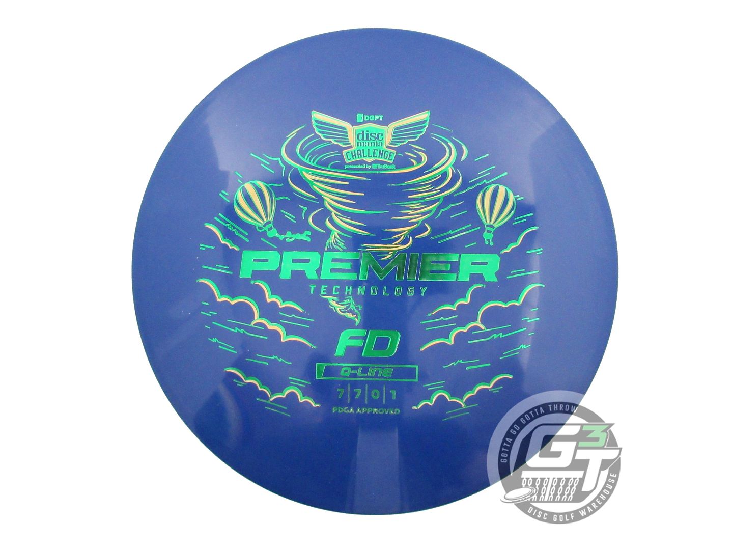 Discmania Limited Edition 2026 Discmania Challenge Premier Q-Line FD Fairway Driver Golf Disc (Individually Listed)