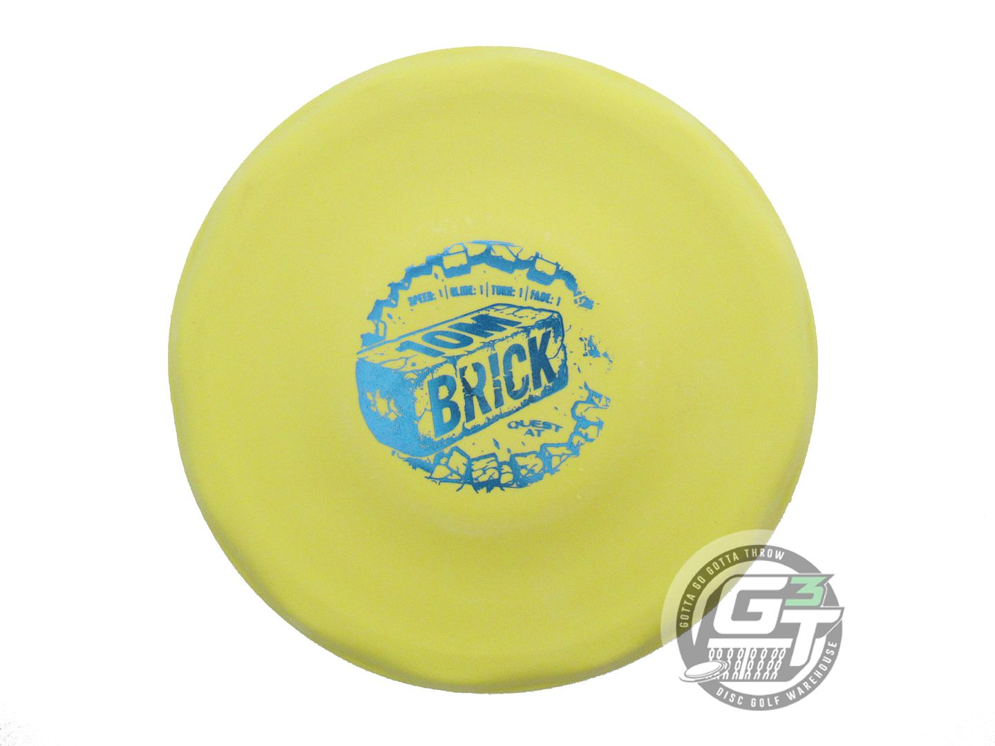 Quest AT Sure Grip 10M Brick Putter Golf Disc (Individually Listed)