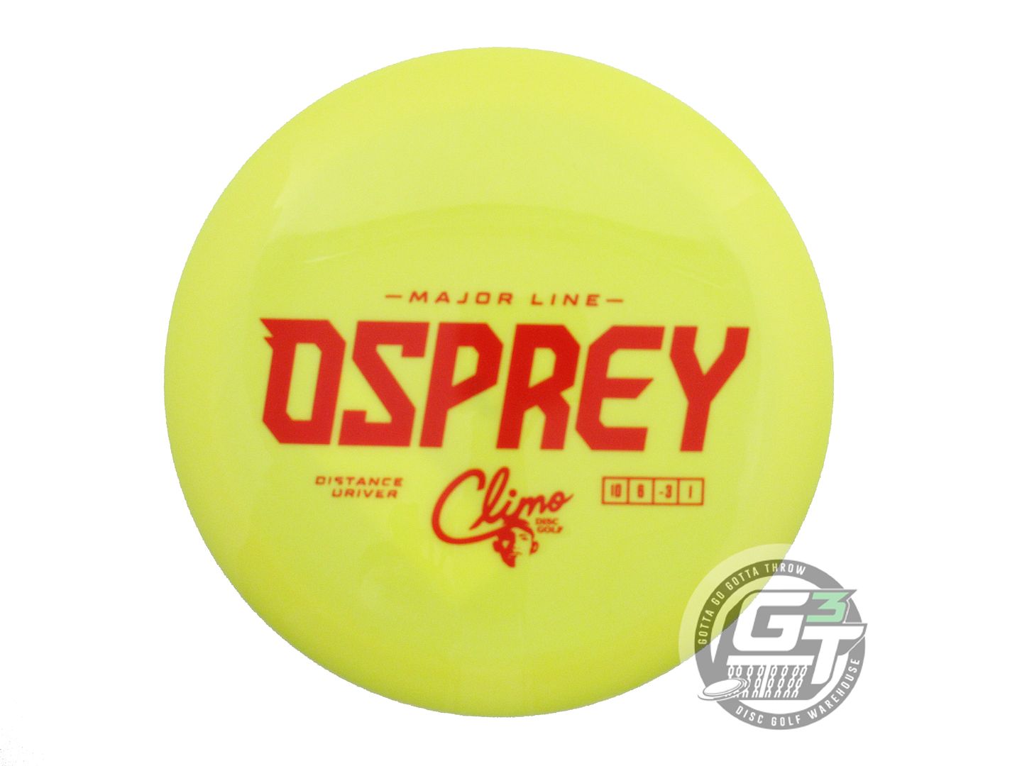 Climo Major Line Osprey Distance Driver Golf Disc (Individually Listed)