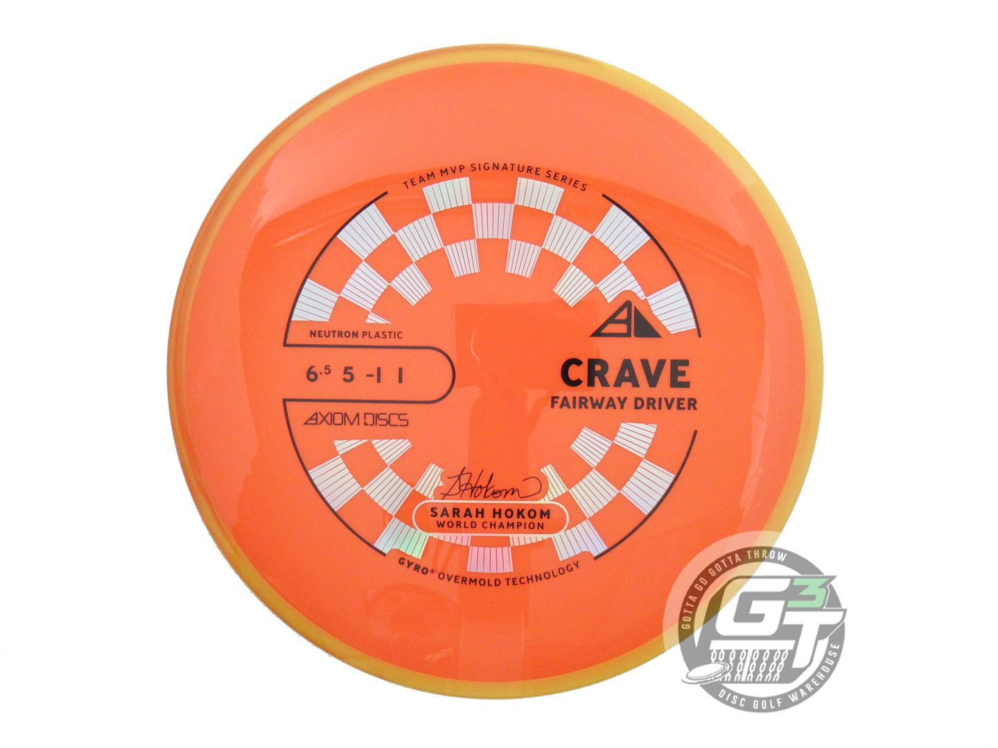 Axiom Neutron Crave [Sarah Hokom 1X] Fairway Driver Golf Disc (Individually Listed)