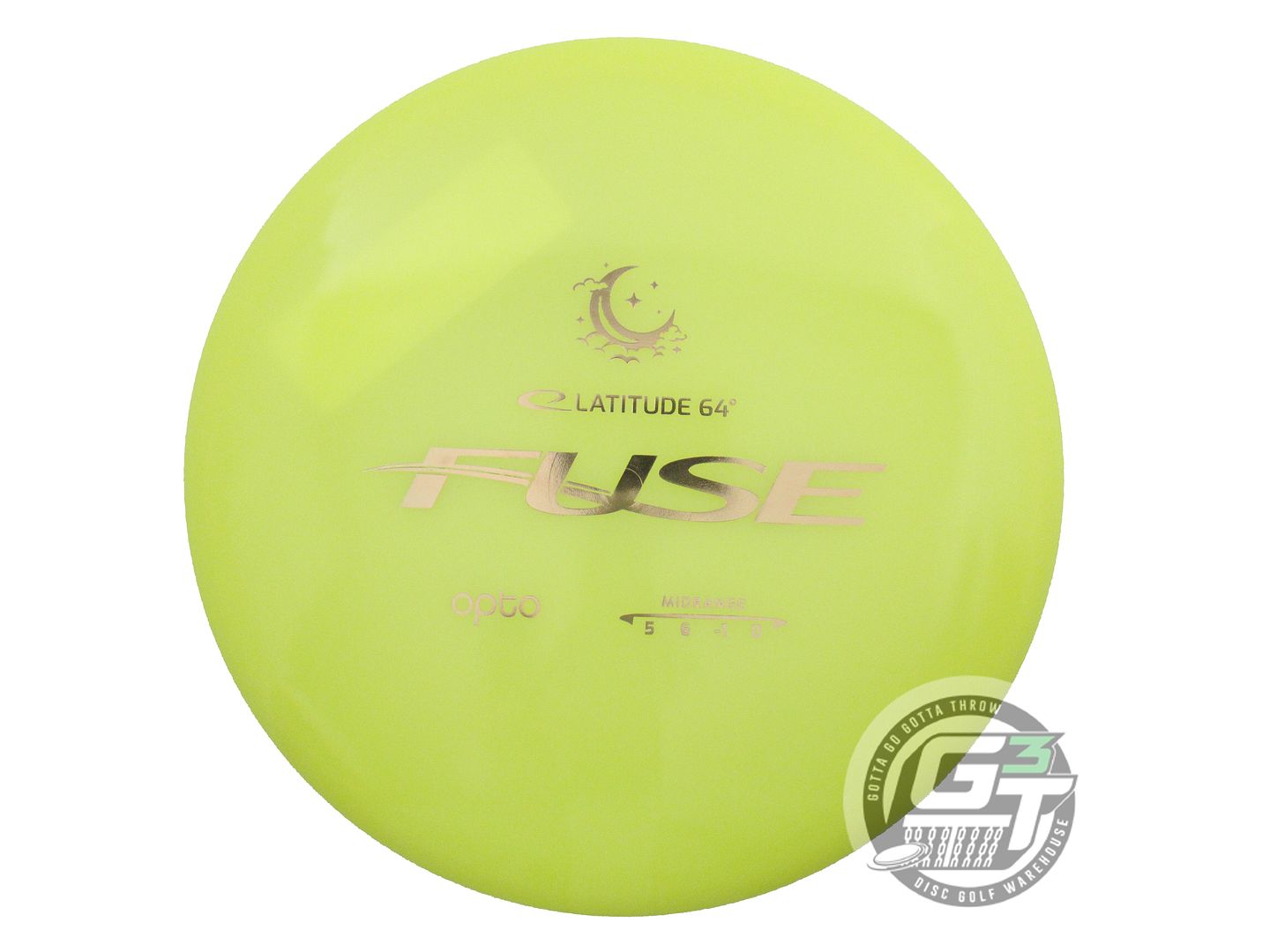 Latitude 64 Moonshine Glow Opto Fuse Midrange Golf Disc (Individually Listed)