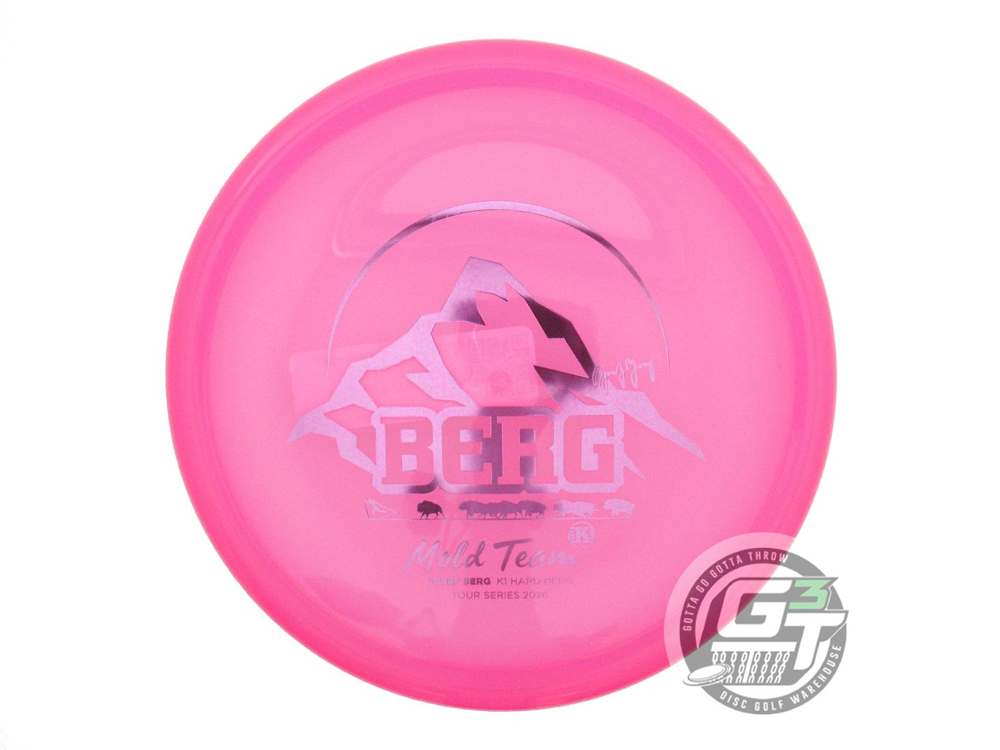 Kastaplast Limited Edition 2026 Tour Series Josef Berg K1 Hard Berg Putter Golf Disc (Individually Listed)
