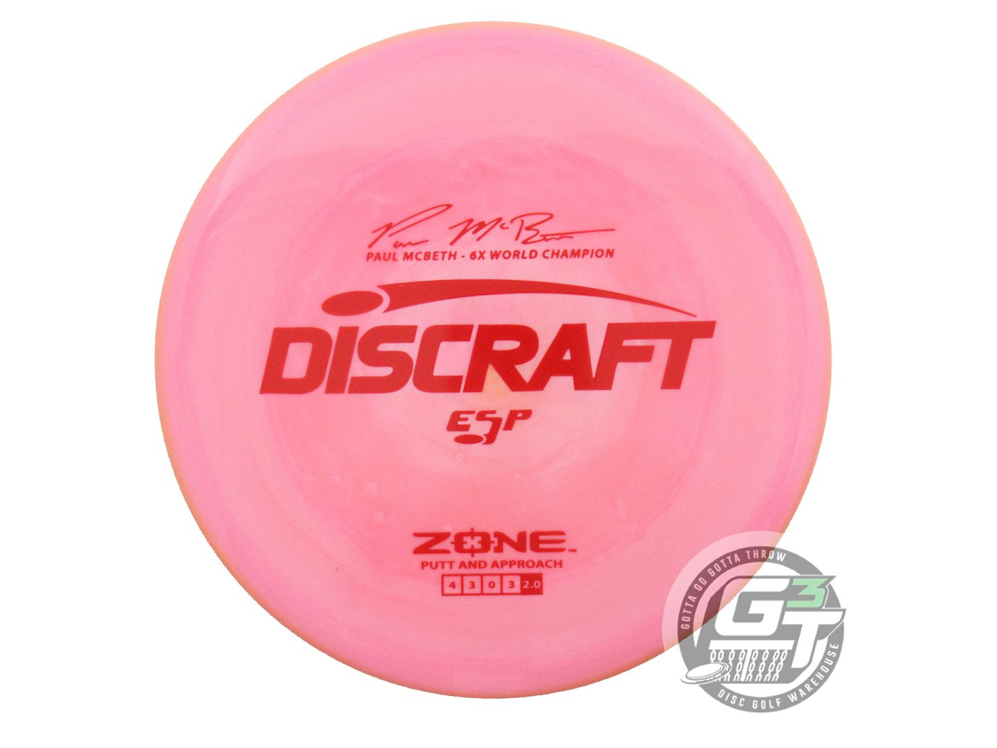 Discraft ESP Zone [Paul McBeth 6X] Putter Golf Disc (Individually Listed)