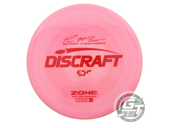 Discraft ESP Zone [Paul McBeth 6X] Putter Golf Disc (Individually Listed)