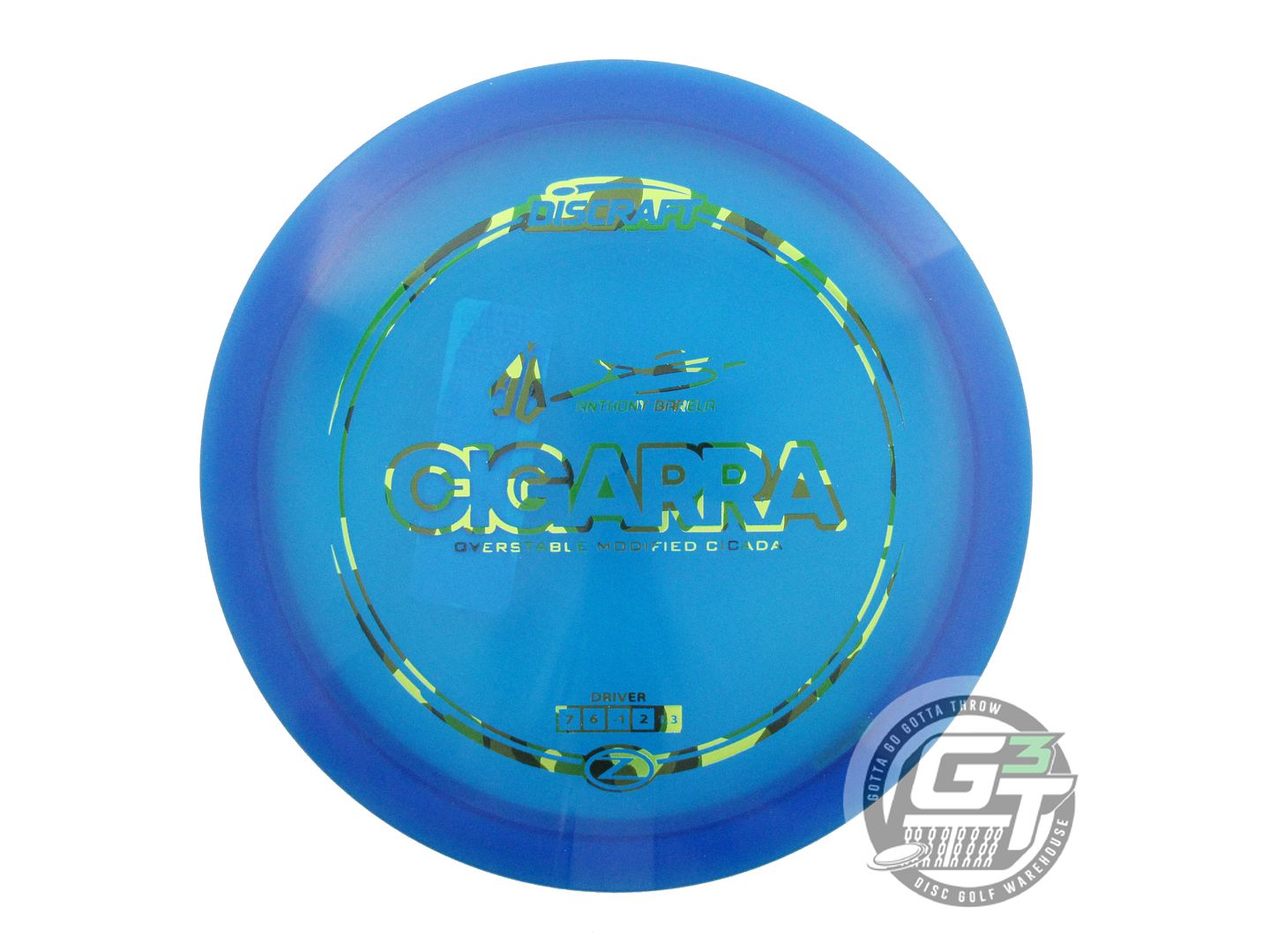 Discraft Elite Z Cigarra [Anthony Barela] Fairway Driver Golf Disc (Individually Listed)