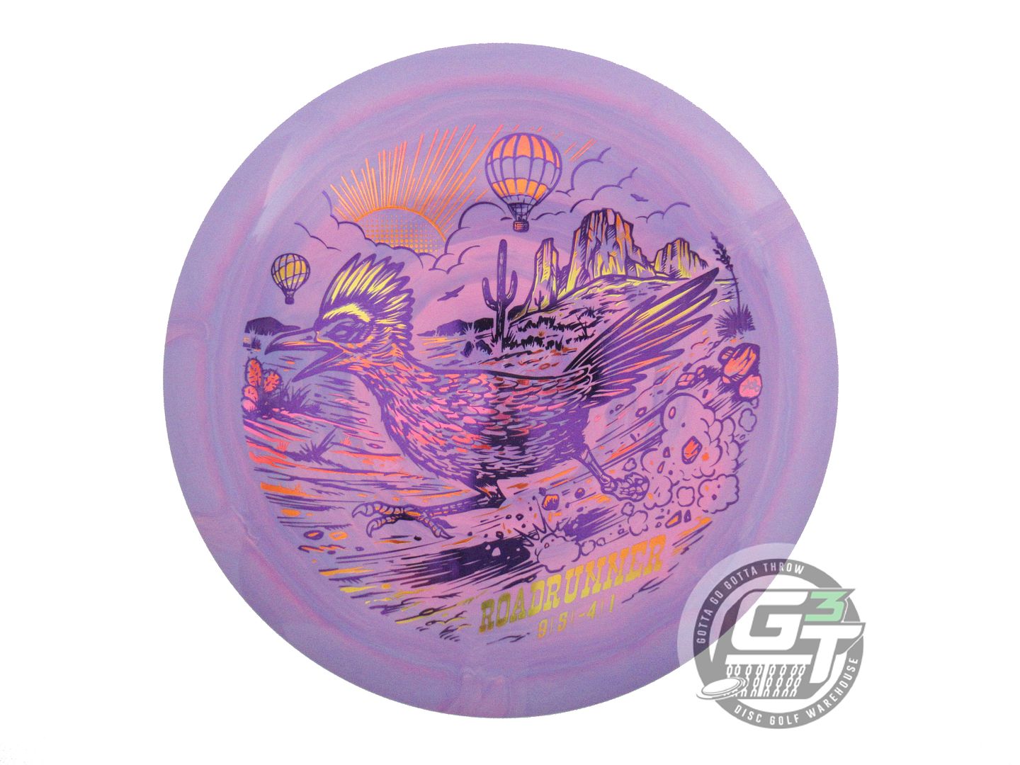 Innova Limited Edition Wild West Stamp Swirl Star Roadrunner Distance Driver Golf Disc (Individually Listed)