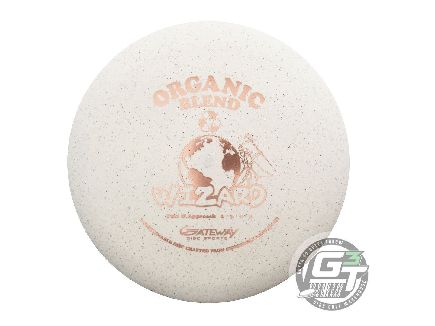 Gateway Hemp Blend 4S Wizard Putter Golf Disc (Individually Listed)