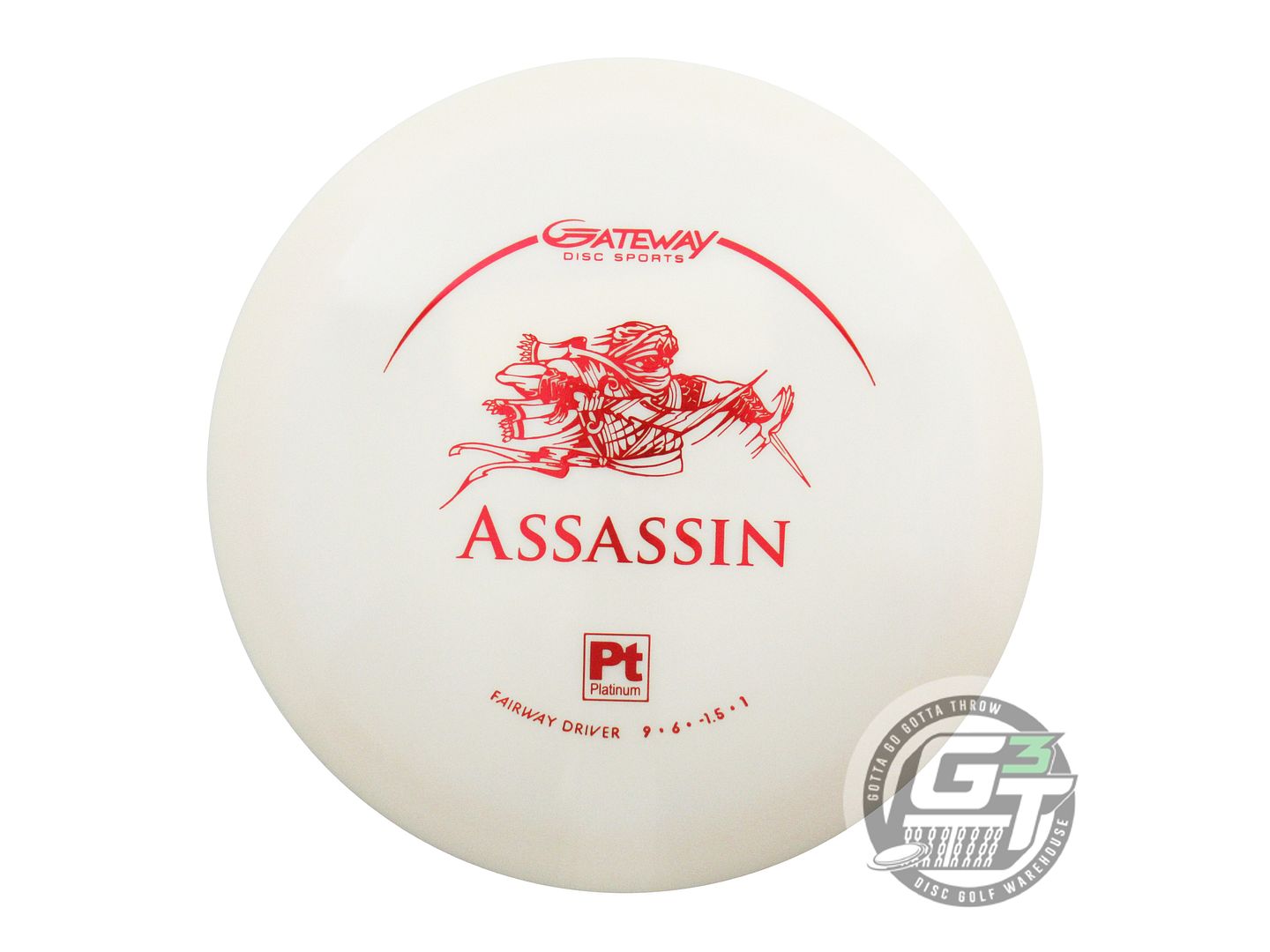 Gateway Platinum Assassin Fairway Driver Golf Disc (Individually Listed)